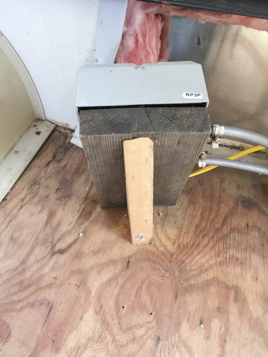 airstream argosy renovation on demand water heater